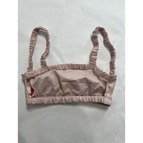CSFC Bralette Ruffle Crop Top in Pink - Picture 2 of 3